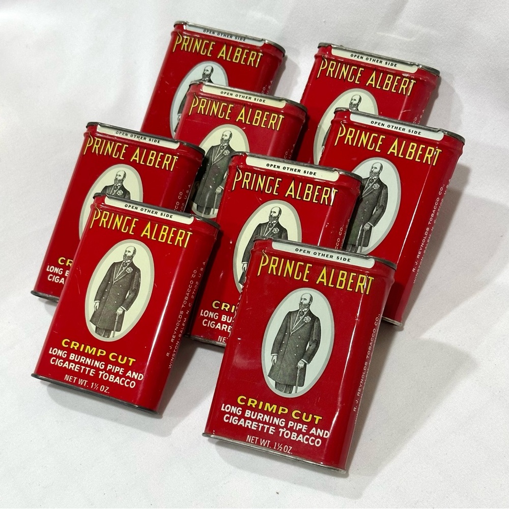 Vintage Prince Albert tobacco tins. Set of 8. - Picture 2 of 4